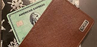 American Express Green Card in wallet