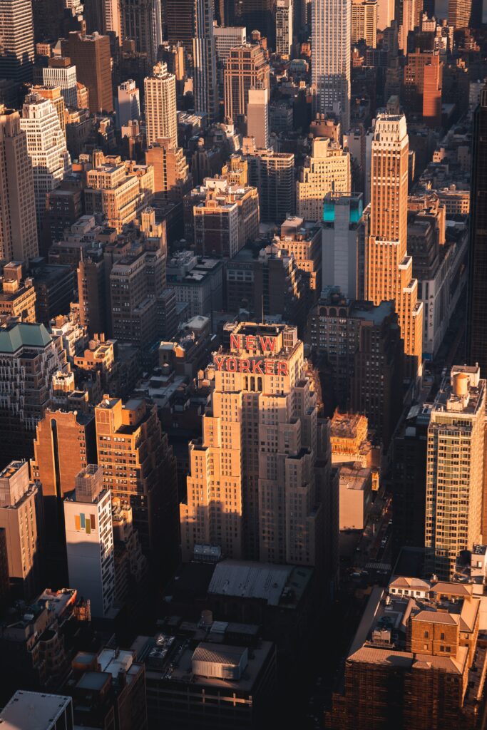 picture of New York skyscrapers