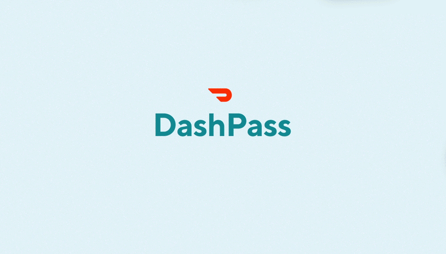 gif of the official dash pass advertisement