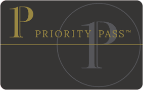 picture of the priority pass gold and black logo